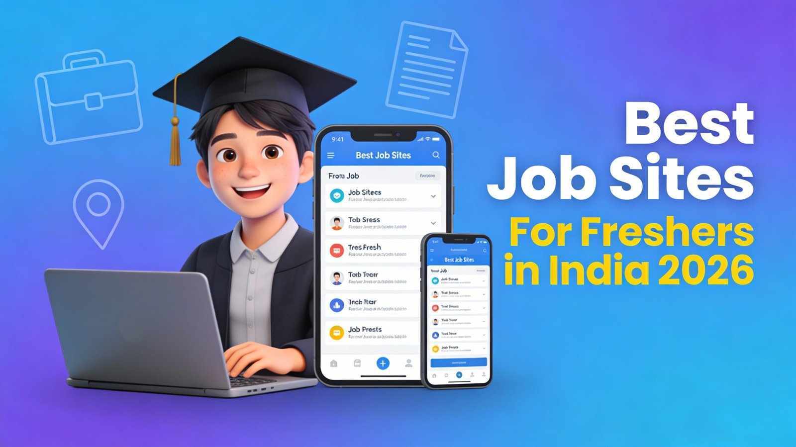 best job sites for freshers in India 2026 to apply for your first job, Fresher Jobs In India