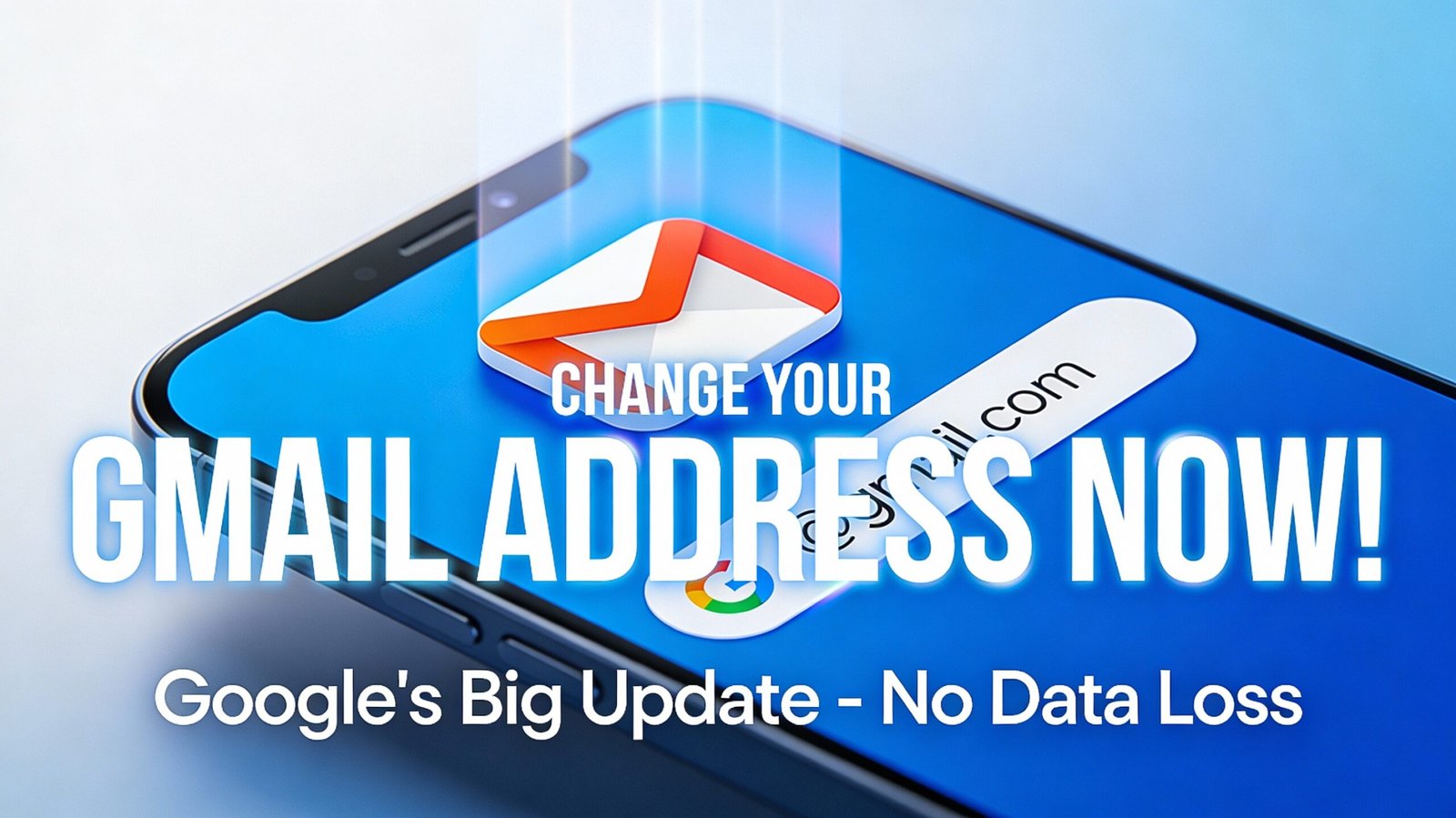 Google rolling out Gmail address change feature