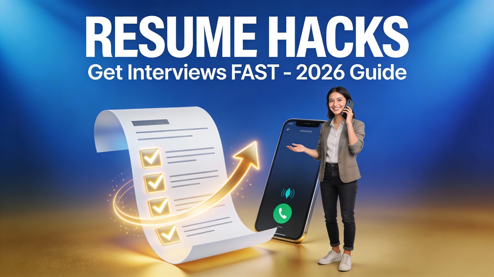 Infographic on how to write a resume that gets interviews