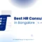 Discover the best HR consultancy in Bangalore for 2026. Compare top firms, AI recruitment trends, and expert solutions for scaling your team today. Best HR Consultancy in Bangalore